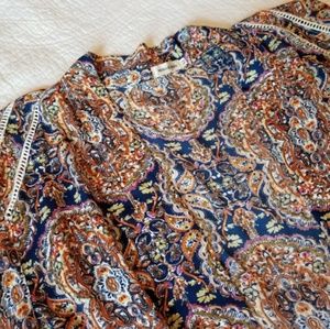 LF Coachella Floral Kimono Duster Coverup